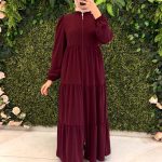 عبائه / فستان مع جرار